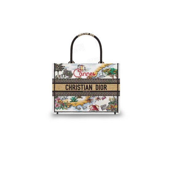¥780.00-880.00【Dior】 ⭐⭐96ZE⭐Y 北北 手提包 白色拼棕色 北北