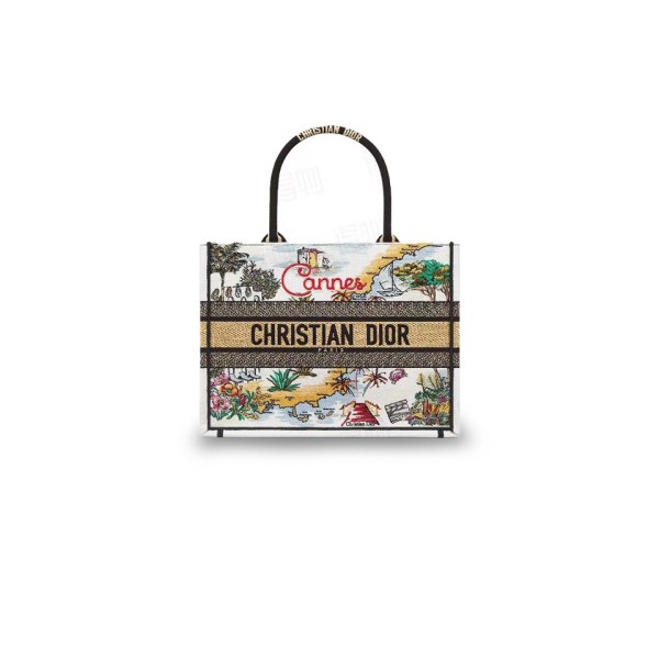 ¥780.00-880.00【Dior】 ⭐⭐96ZE⭐Y 北北 手提包 白色拼棕色 北北