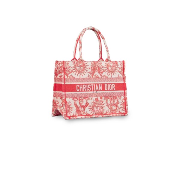 ¥840【Dior】 ⭐⭐129⭐6 手提包 中号 珊瑚色 北北