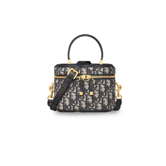 ¥620【Dior】⭐⭐S220⭐3U 单肩斜挎手提包 蓝色 尺寸16×12 美派