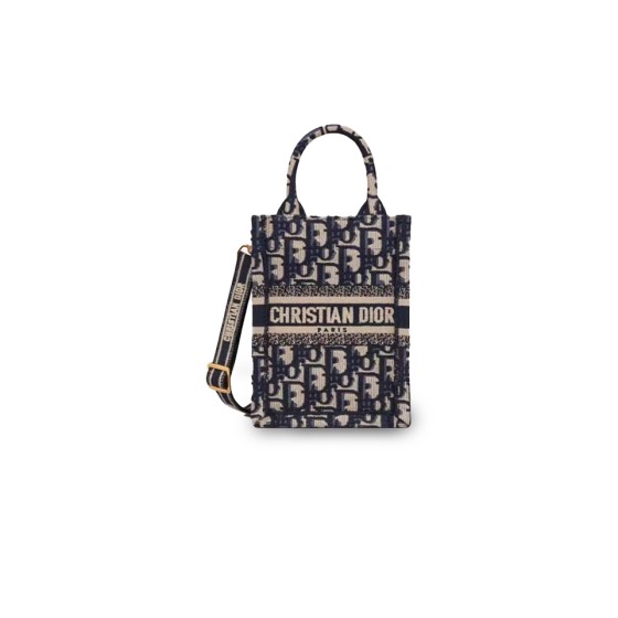 ¥680 【Dior】⭐⭐555⭐CRI 手机袋托特包 蓝色 尺寸13×18 美派