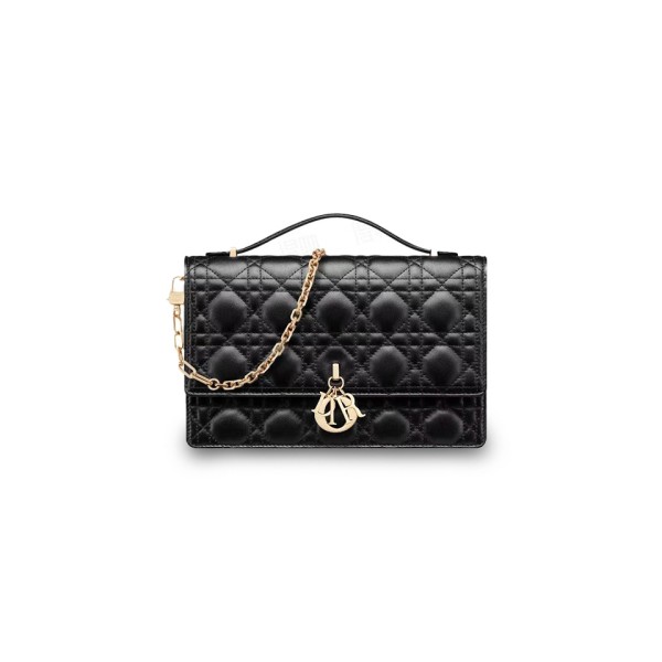 ¥540【Dior】 ⭐⭐M09⭐9 可拆卸链带翻盖开合藤格纹 斜挎手提包 大号尺寸24×11 小号尺寸21×10 橘子