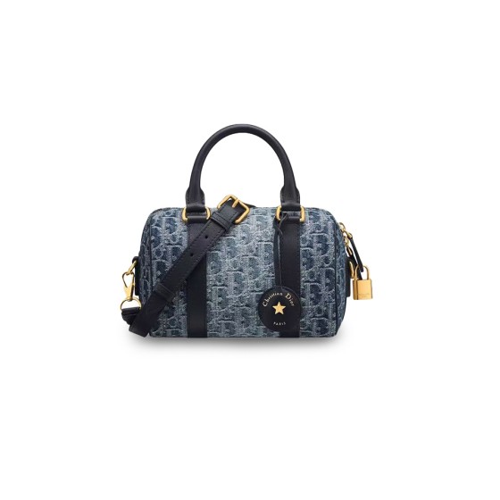 ¥560 【Dior】⭐⭐136⭐4 可调节可拆卸肩带 织物拼牛皮革 单肩斜挎包 小号尺寸20×12×13 大号尺寸25×16×19 橘子