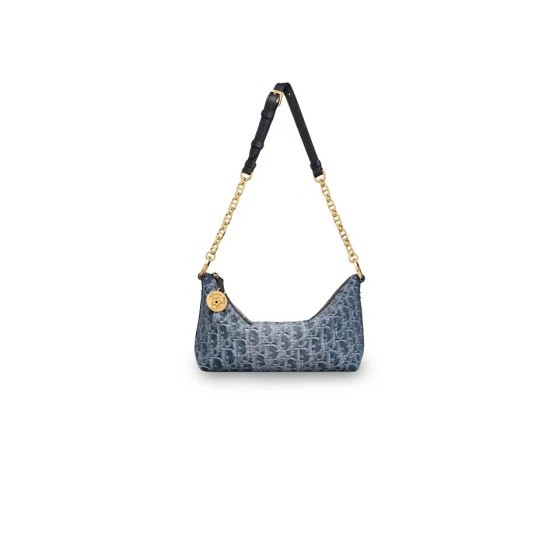 ¥520 【Dior】⭐⭐Q-M⭐92 可调节肩带星星圆形饰牌 单肩包尺寸22×10×15 橘子
