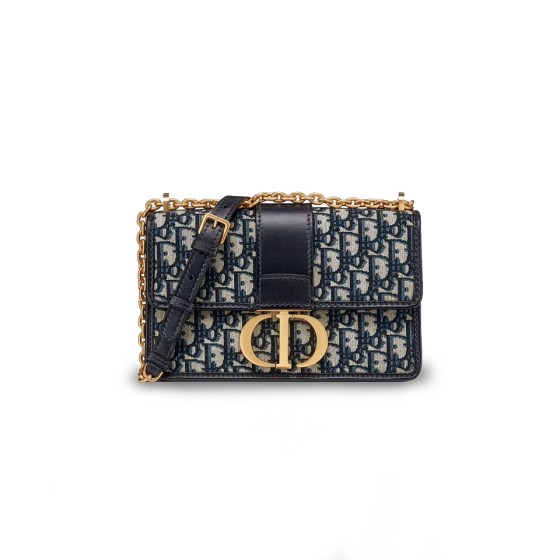 ¥560.00-580.00 【Dior】⭐⭐34U⭐TZQ 可调节可拆卸链条翻盖开合 包单肩斜挎包 蓝色 尺寸24*20 尺寸21*15 美派