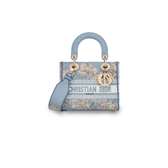 ¥820 【Dior】⭐⭐G65⭐E 手提包 小号 女款 蓝色 大权