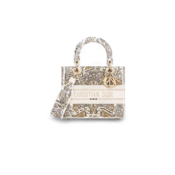 ¥820【Dior】⭐⭐OE⭐M 单肩斜挎手提包 奶白色 大权