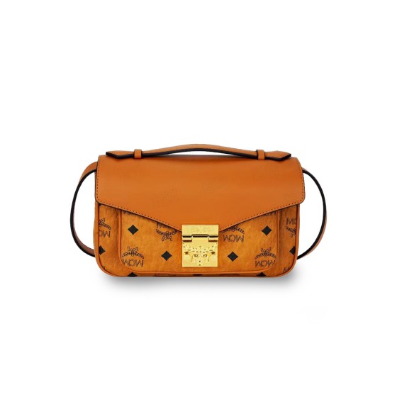 ¥560 【MCM】⭐⭐MW⭐RFS 天美 帆布包单肩斜挎包 帆布 手提包 中号 长23cm 宽6cm 高14cm 天美