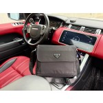 ¥555 【PRADA】⭐Sz56t⭐78K⭐ 凯撒 尺寸：32x24x8CM 凯撒