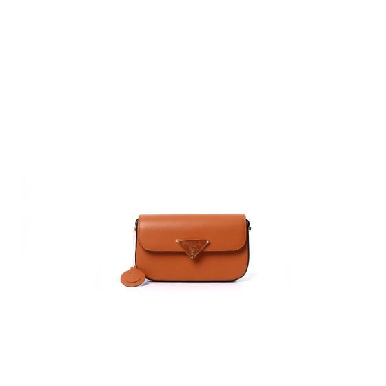 ¥580【PRADA】 1⭐BD339 杰林 21*4*11cm 翻盖 可调节肩带 手提包 单肩包 斜挎包 杰琳
