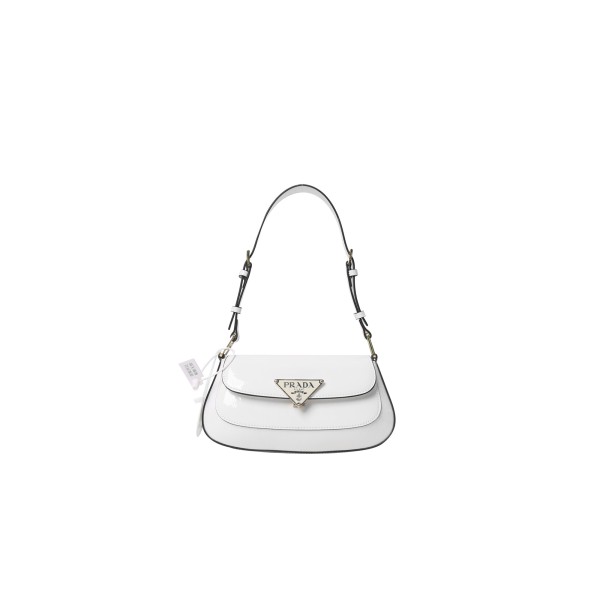 ¥ 620【PRADA】 1⭐BD355 杰林 22*4*11cm 漆皮亮面 手提包 单肩包 斜挎包 杰琳