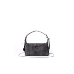 ¥ 580【PRADA】 1⭐BG439 杰林 24*5*15cm 牛仔布 拼皮肩带可拆卸链条 手提包 斜挎包 单肩包 杰琳
