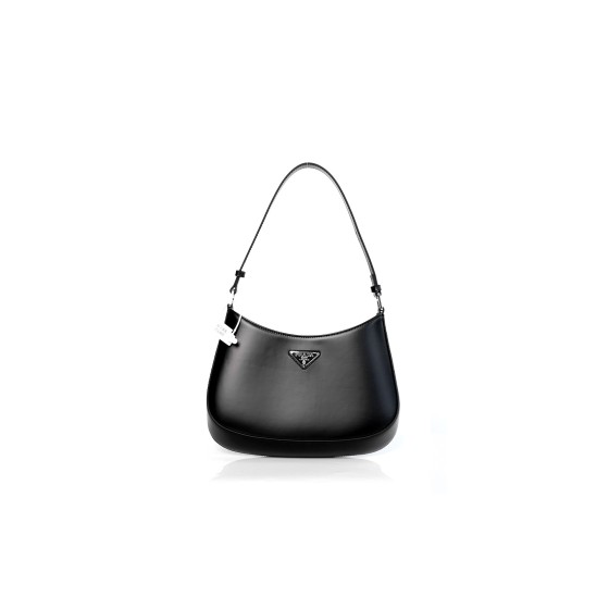 ¥ 580【PRADA】 1⭐BC499 杰林 27*5*18cm 牛皮 亮面皮质 手提包 单肩包 杰琳