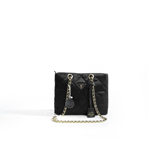 ¥520【PRADA】 1BG468 杰林 25 * 7 *19 cm 菱格纹 托特包 购物袋 斜挎包 单肩包 杰琳