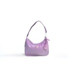 ¥ 560【PRADA】 1⭐NE204 杰林 22 * 6.5 *18CM 经典银扣 腋下包 手提包 单肩包 杰琳