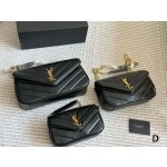 ¥540 【YSL】⭐⭐174⭐9 尺寸小号长20cm 宽5cm 高12cm 多多