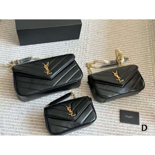 ¥540 【YSL】⭐⭐174⭐9 尺寸小号长20cm 宽5cm 高12cm 多多
