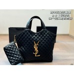 ¥580【YSL】 ⭐⭐651⭐-A  尺寸38×35 兵