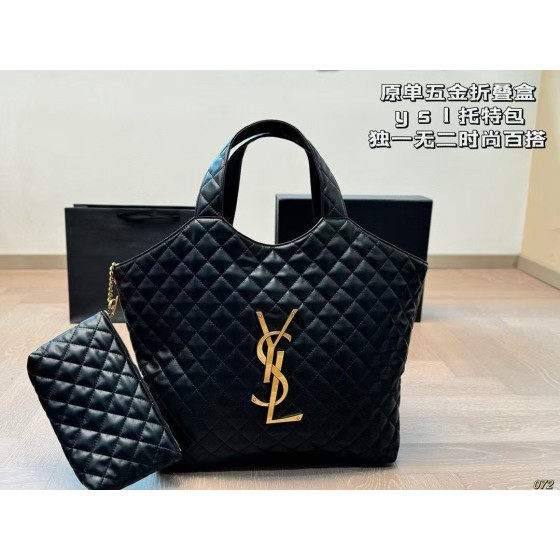 ¥580【YSL】 ⭐⭐651⭐-A  尺寸38×35 兵