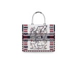 ¥780.00-880.00 【Dior】⭐⭐-M⭐20E 一诺 手提包 大号 女款 白色拼红色 一诺
