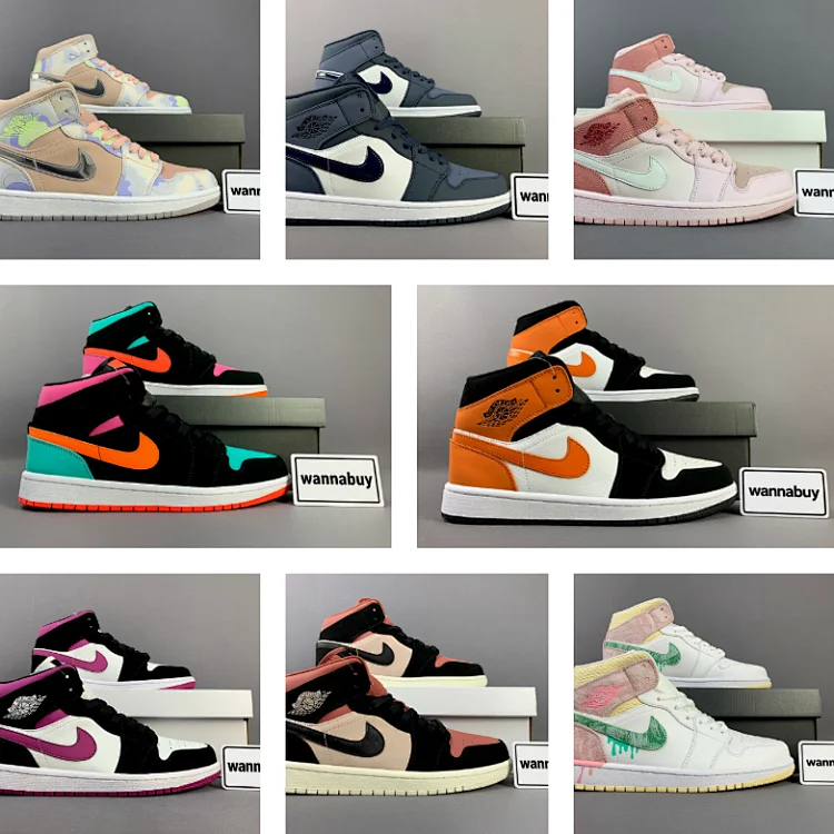 😡P530 【Air Jordan 1】6472-202 554724-058 554724-445 554725-083 1666-100 5379-600 6472-005 6008-600